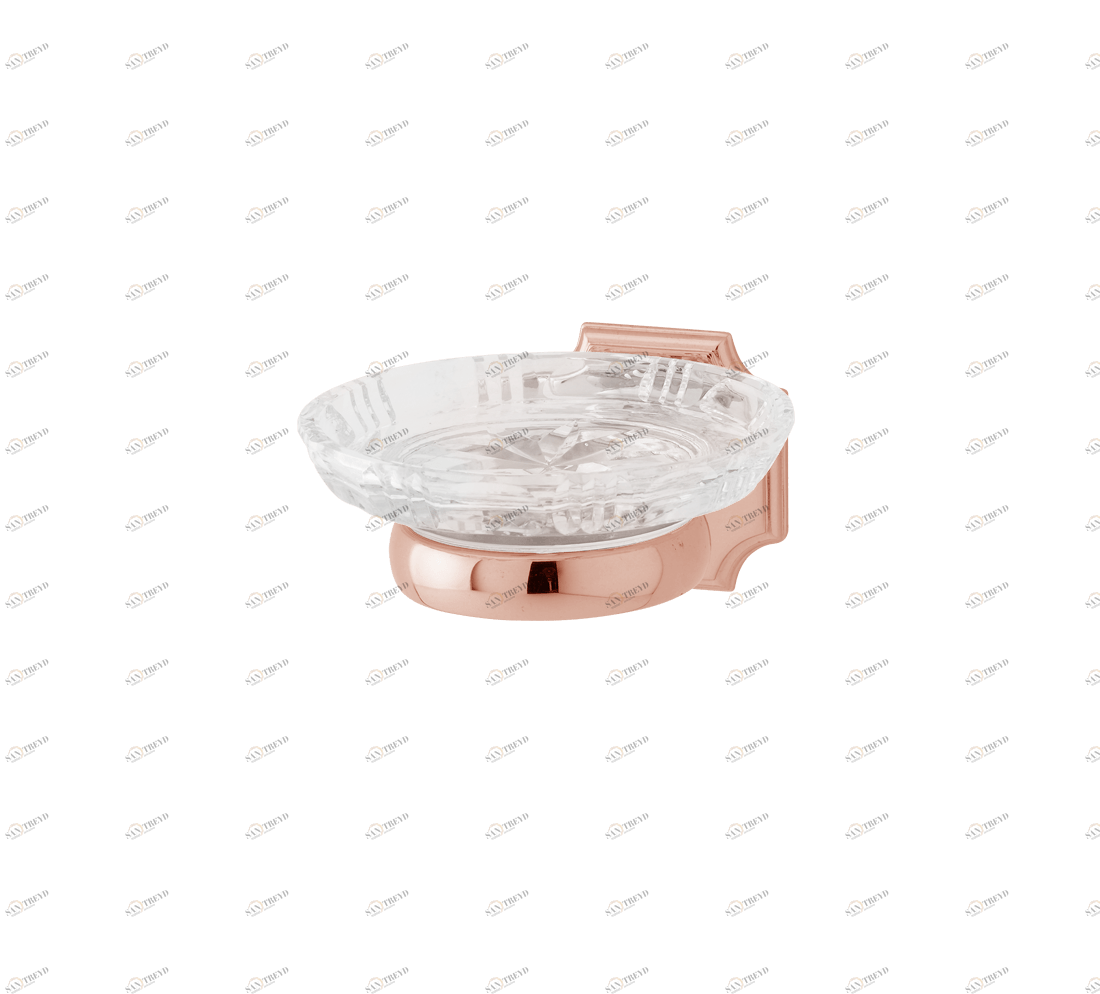 Gentry Home Держатель стакана с кристаллами Regent Розовое золото sun-id-1075178
