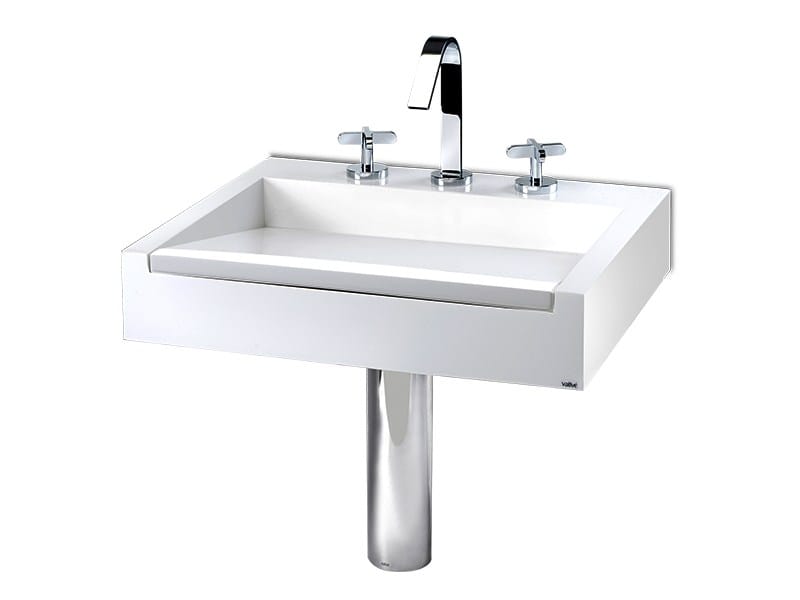 Прямоугольная подвесная раковина из смолы Vallvé CINCO ARCH-00110188