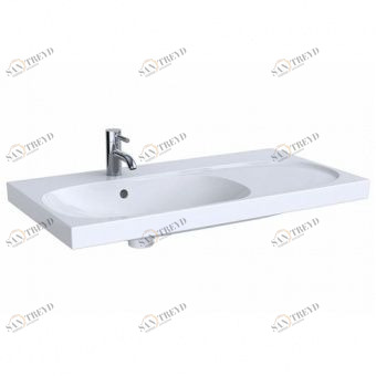 500625018 Подвесная раковина настенная прямоугольная Keramag  белая 