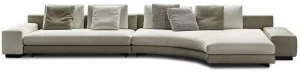 Minotti Секционный модульный диван из ткани