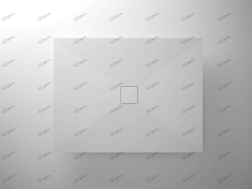 HI-MACS Поддон для душа на уровне пола из hi-macs®  Cst-90-120m 