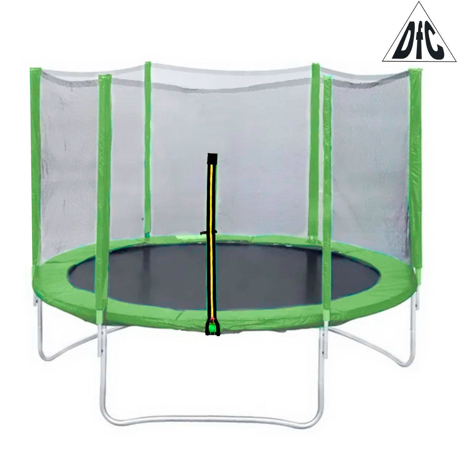 6FT-TR-LG Батут trampoline fitness с сеткой 6ft-tr-lg DFC 