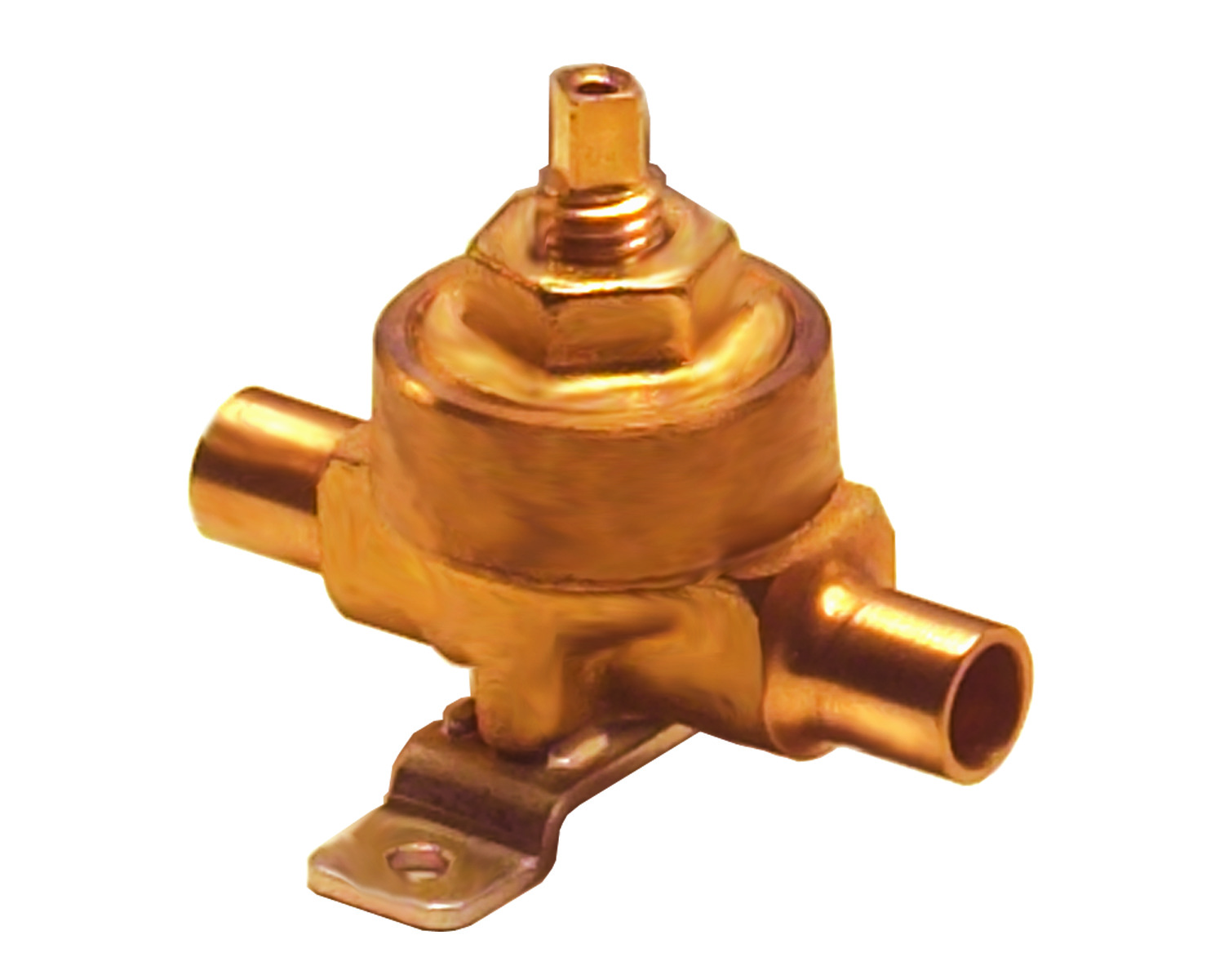Danfoss BML — Запорные мембранные клапаны с ручным управлением BMT 6 Клапан запорный трехходовой 009G0105  - Вид №8