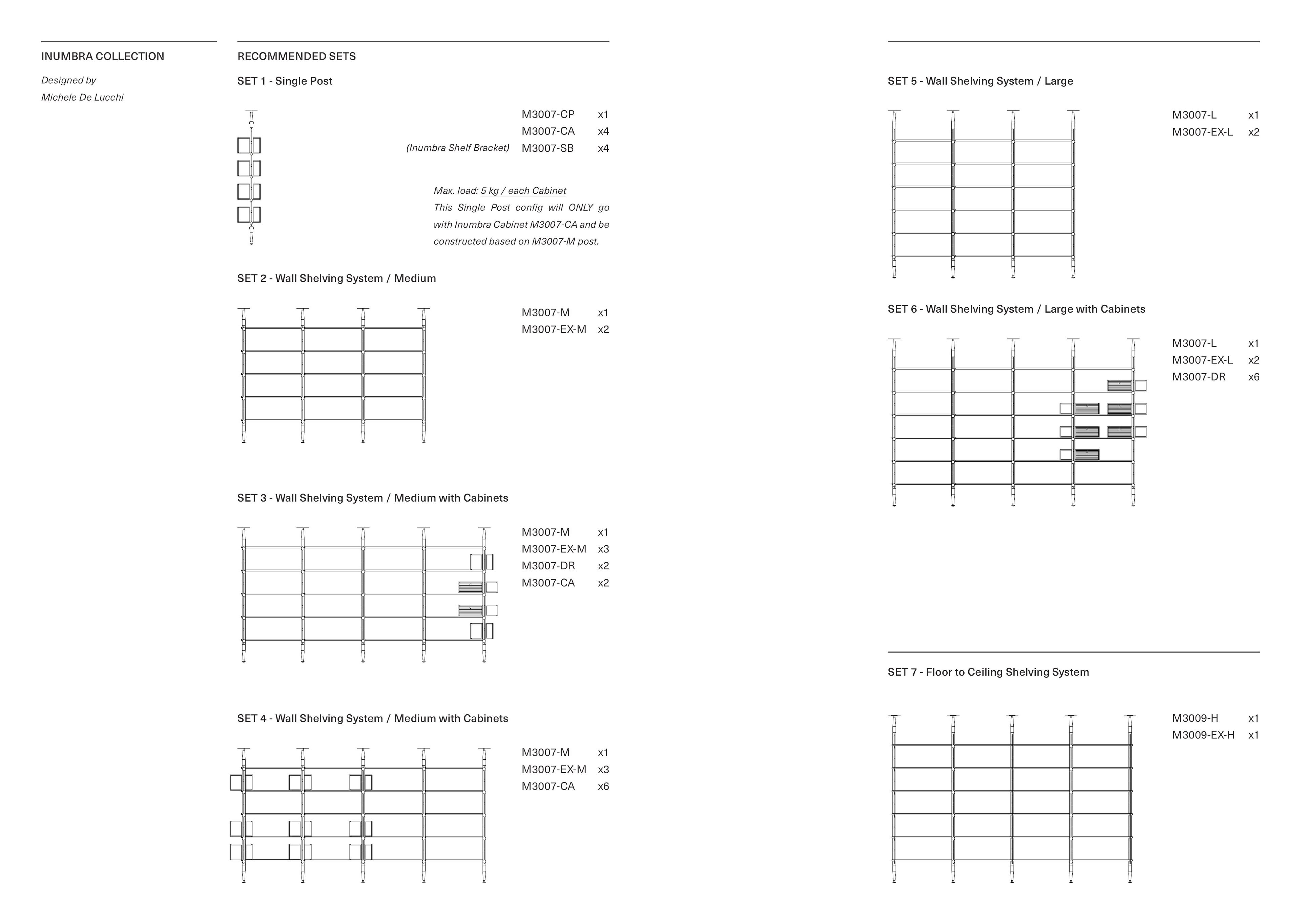 Секционная настенная Книжная полка из дуба с ящиками District Eight Inumbra ARCH-00151514 - Вид №24