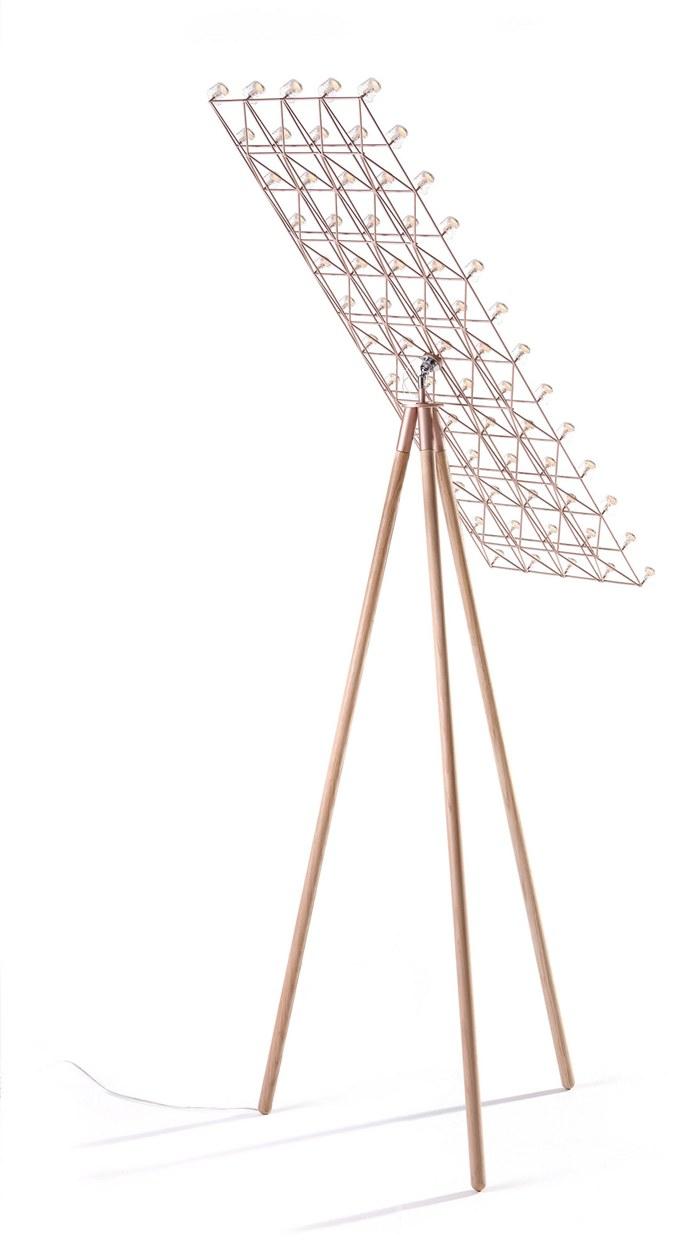 moooi Регулируемый светодиодный торшер из дуба Space-frame sun-id-1468154 - Вид №2