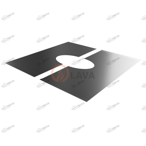 Фланец раздвижной LAVA 200, угол 45*, нерж. 439 (0,5) 6607