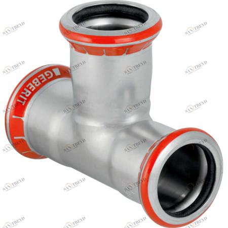 GEBERIT 21003 Тройник равнопроходной Geberit Mapress из углеродистой стали 