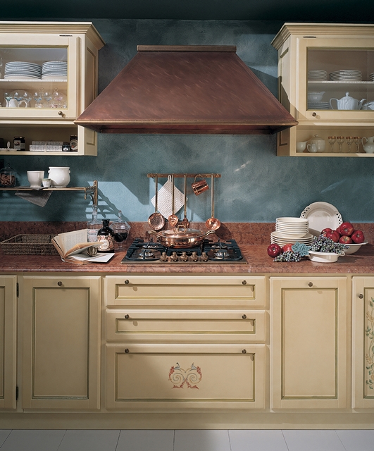 202 Tifernoit Кухня с декором "Фруктовые вазы" Cucina - Вид №4