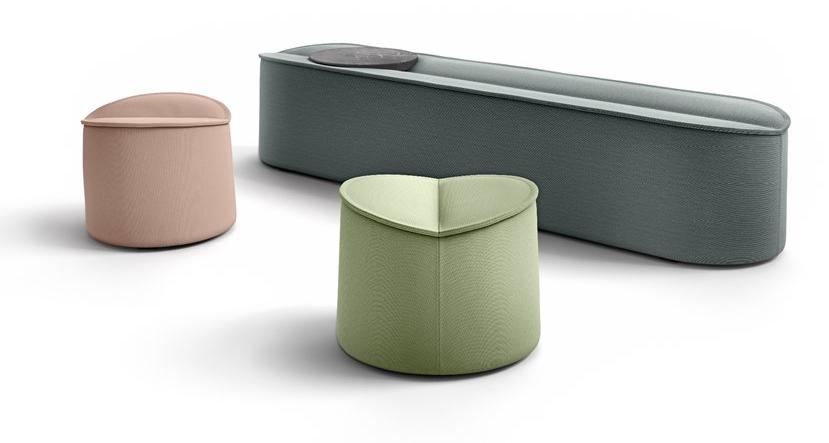 COR Скамейка из ткани Nenou sun-id-1479070 - Вид №2