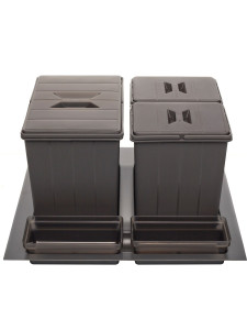 Система сортировки мусора Omega 600/31/3 Anthracite NAVAKO