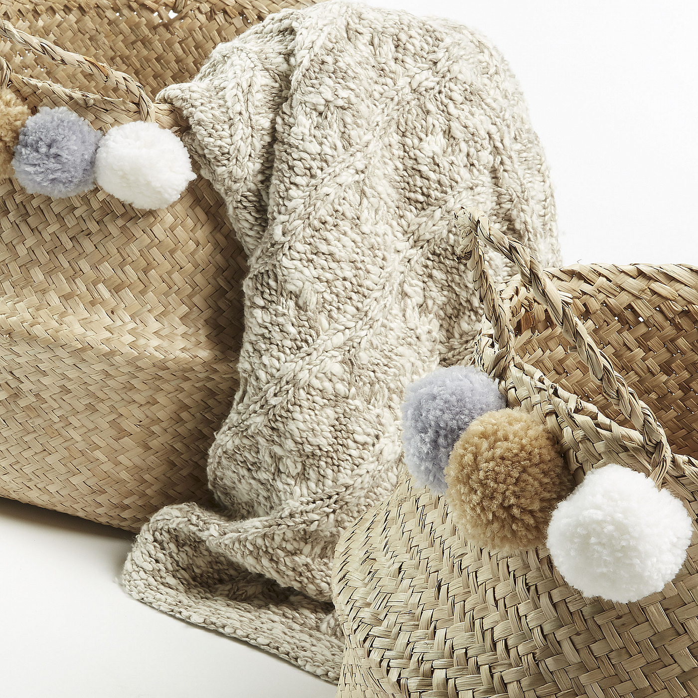 056473 Комплект 2 корзины Sofly из морской травы La Forma Thai