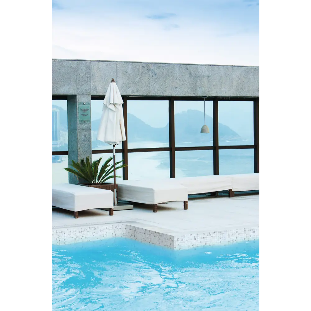 Мозаика Marble Antislip стекломасса 31.1x4.9 см цвет белый Santreyd Мозаика Onix STLM-2029929 - Вид №8