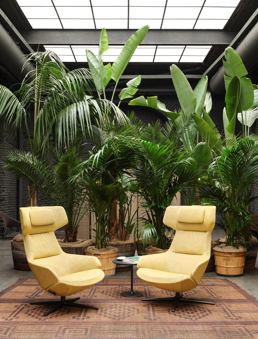 arper Стул Wing из ткани с 4-мя спицами и подлокотниками Aston club sun-id-1458915 - Вид №9