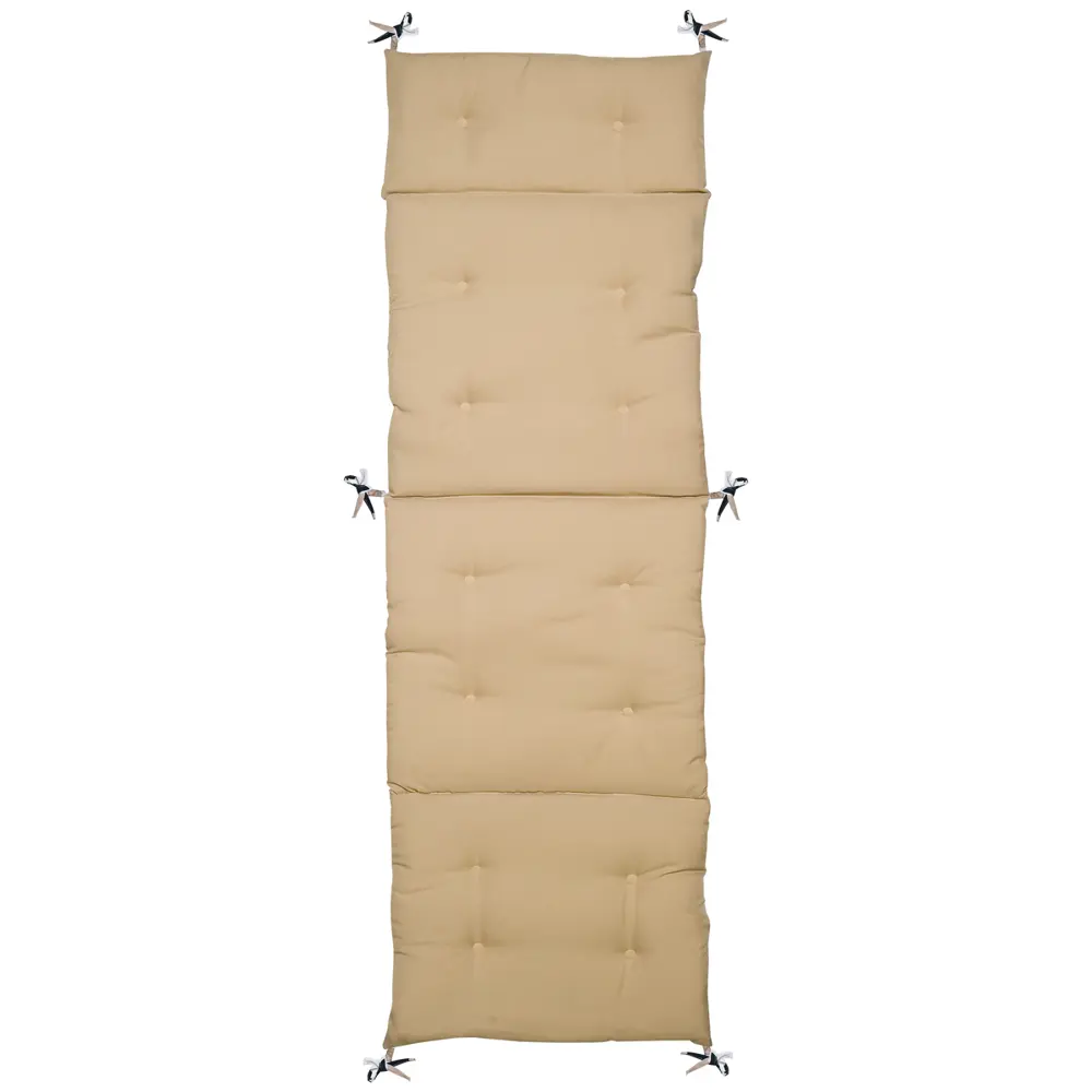 Подушка на сиденье 180x55 см цвет бежево-черный Santreyd STLM-2124009 - Вид №1