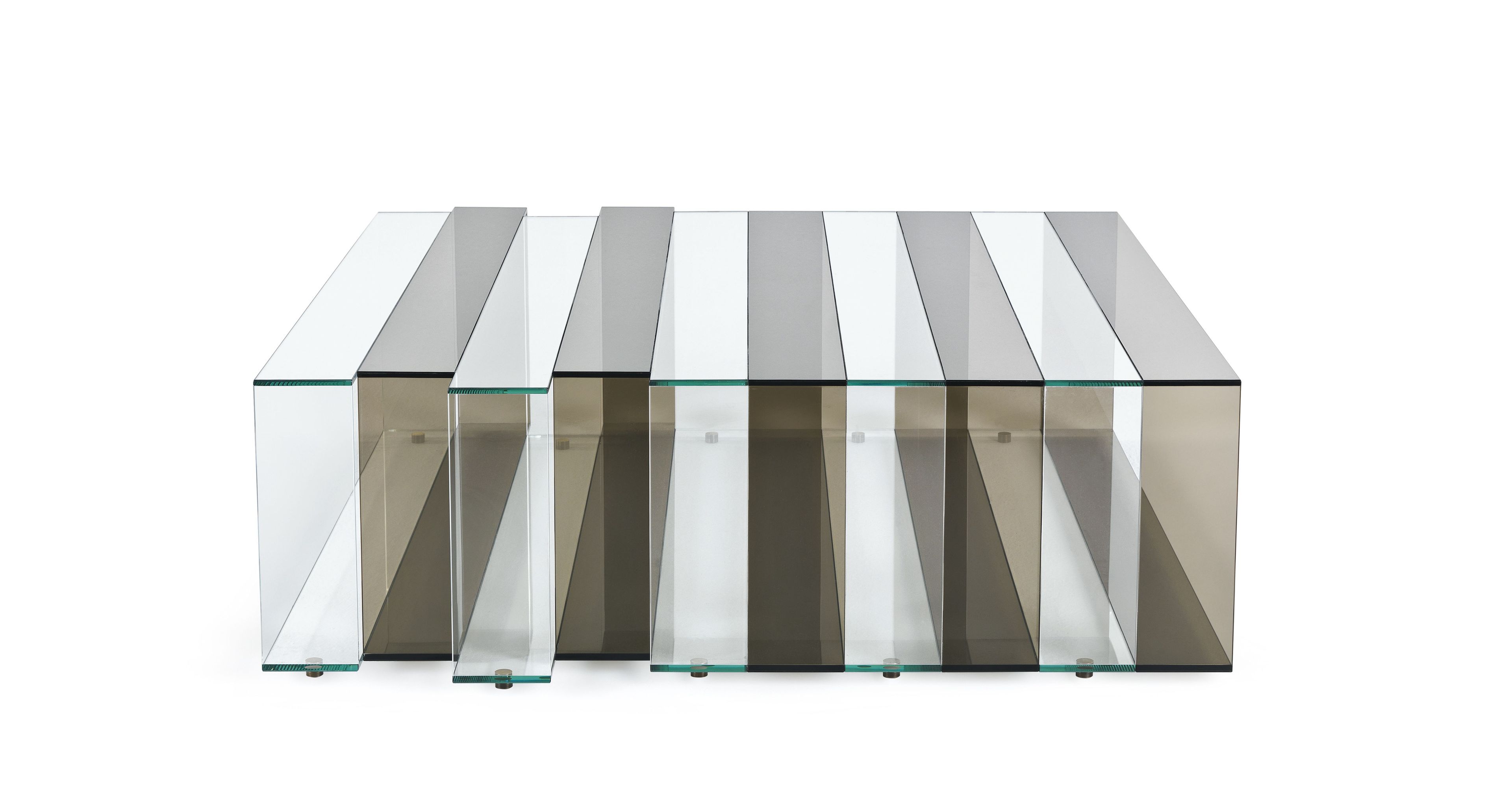 Прямоугольный стеклянный журнальный столик Gianfranco Ferré Home Jenga ARCH-00133453 - Вид №2