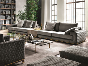 Бархатный диван