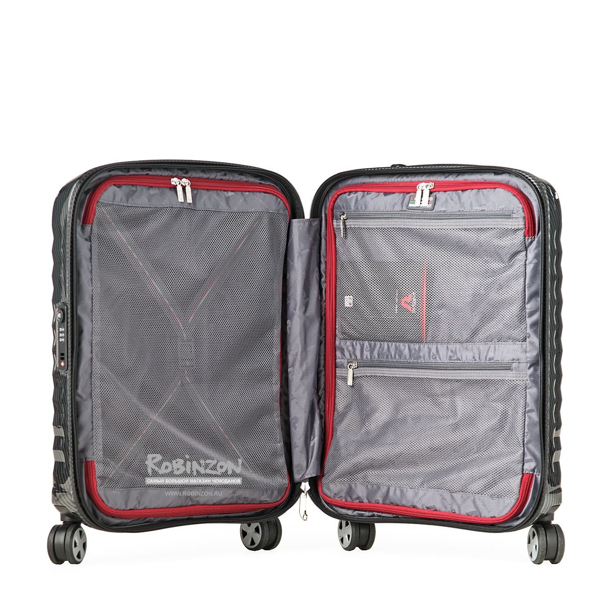 5213-9595 Чемодан 5213 Uno Zip Deluxe Trolley Cabina XS Roncato Uno Deluxe  - Вид №4