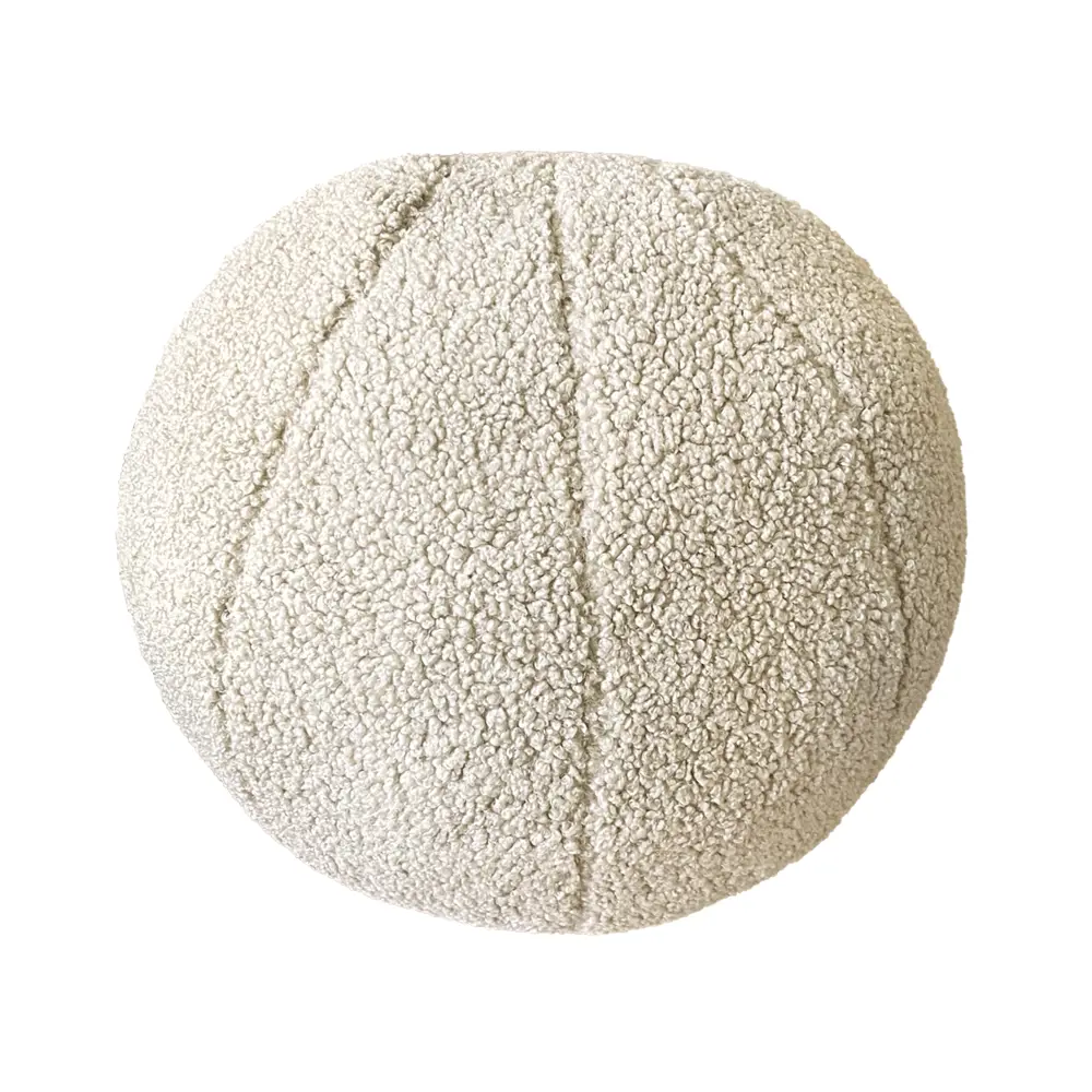 Декоративная подушка Ball ø30 см цвет бежевый 89400017 STLM-2137844 Santreyd 