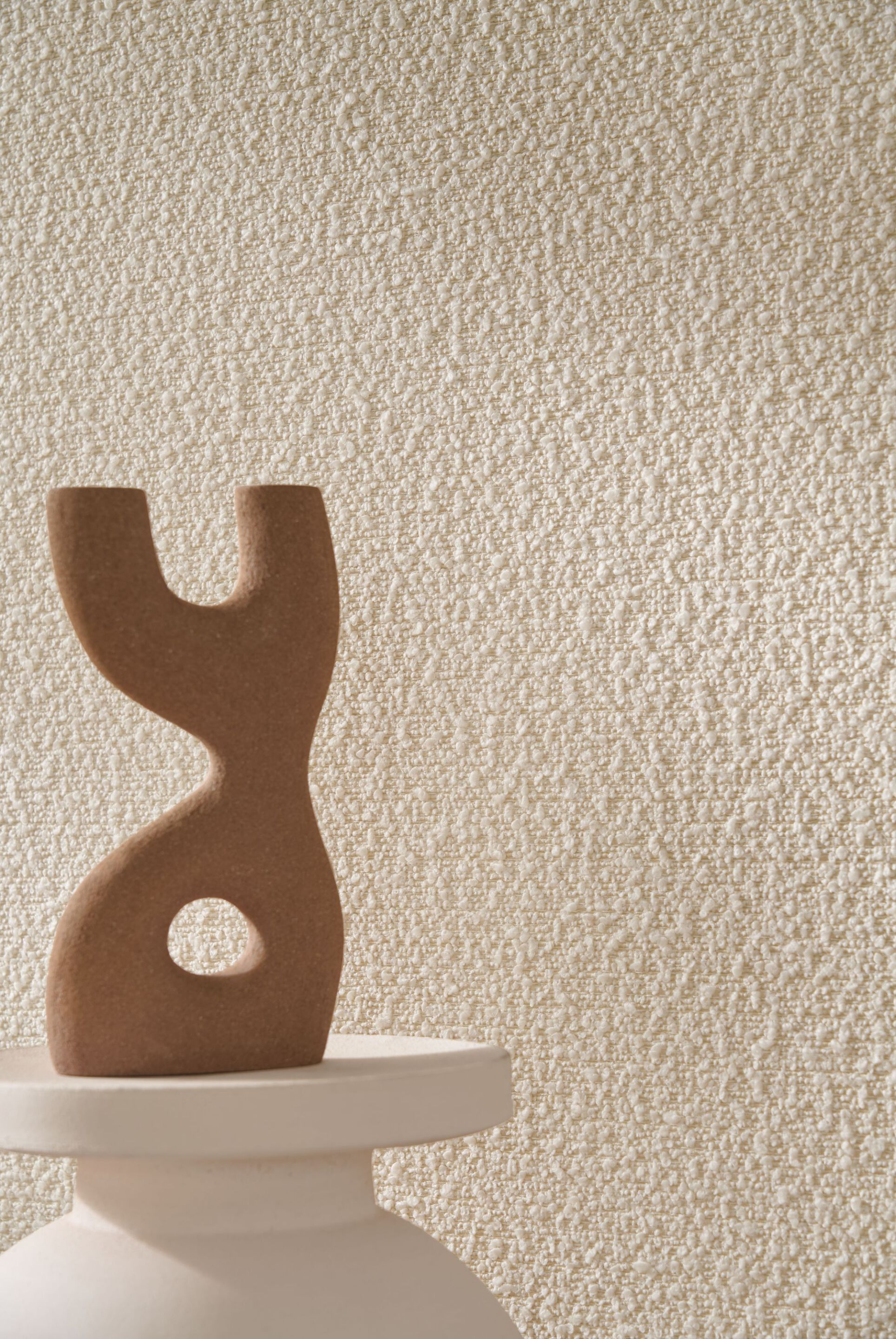 Однотонная настенная ткань bouclè Casamance Etreinte ARCH-00118856 - Вид №13