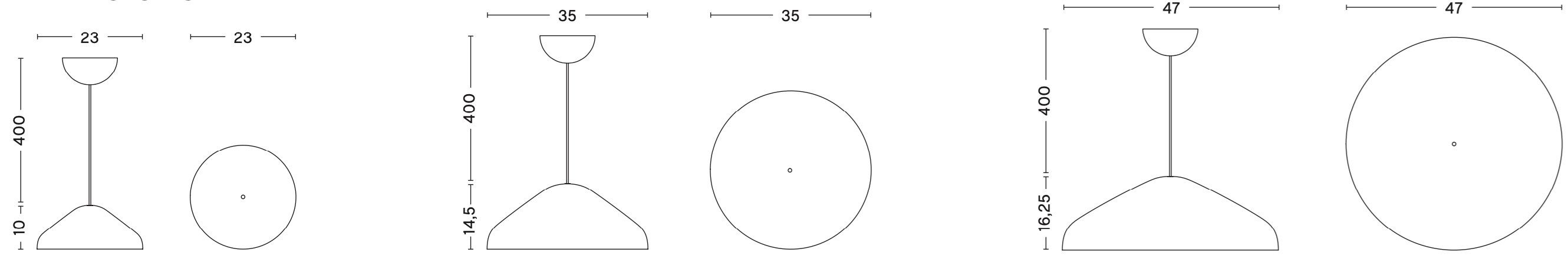Стальной светодиодный подвесной светильник Hay ПАО ARCH-00046263 - Вид №23