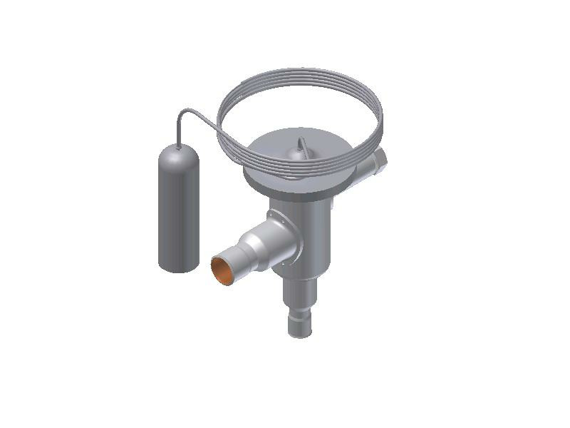 Danfoss TUB/TUBE — Клапаны терморегулирующие со встроенными клапанными узлами TUBE Клапан терморегулирующий 068U2023 