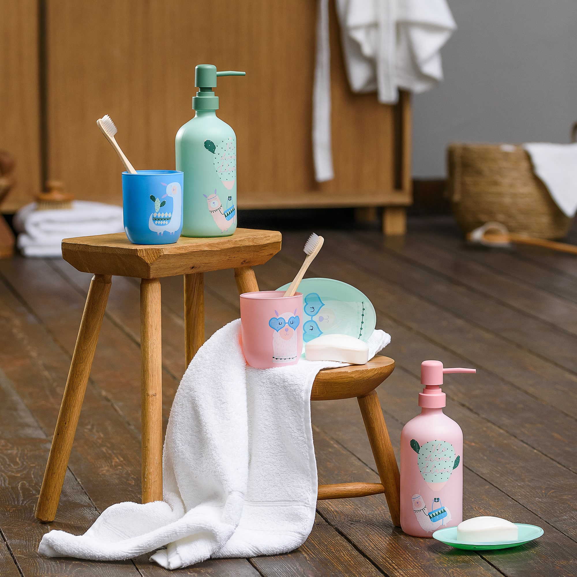 88109921 Дозатор для жидкого мыла цвет зеленый Lama Santreyd - Вид №5