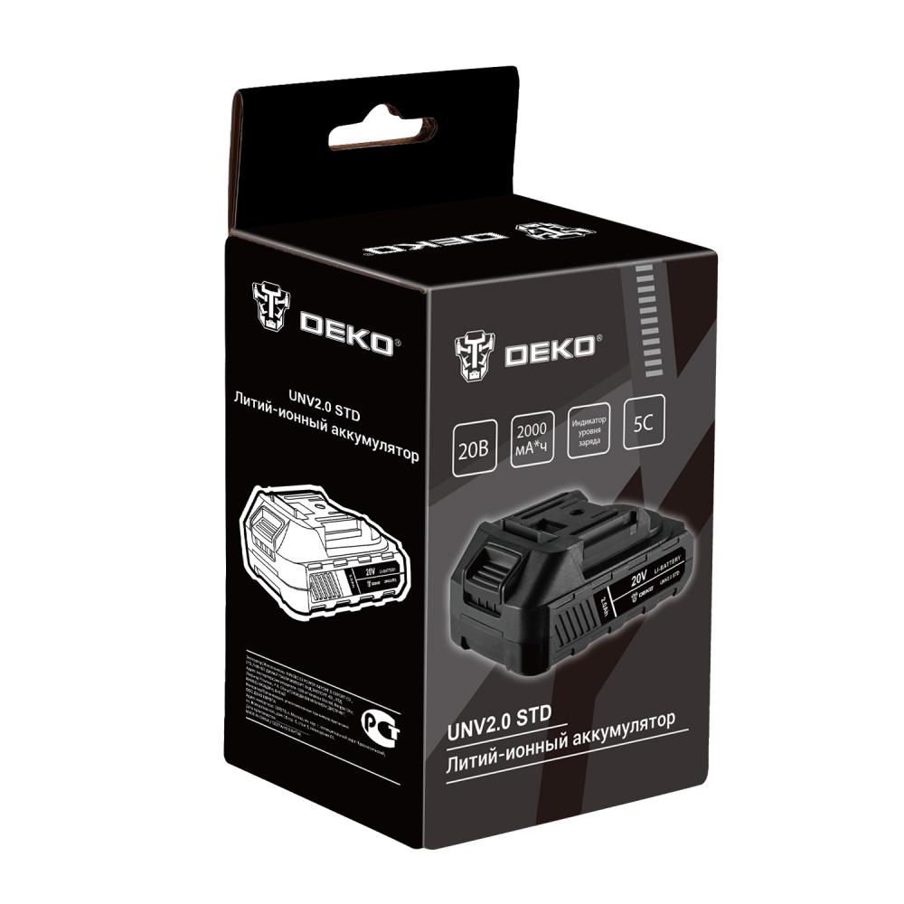 Аккумулятор DEKO UNV2.0 STD UNV 20V 9136242 STDN-0060102 - Вид №4