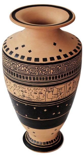 Kiasmo Терракотовая ваза Veia 2015kdvvei6 - Вид №1