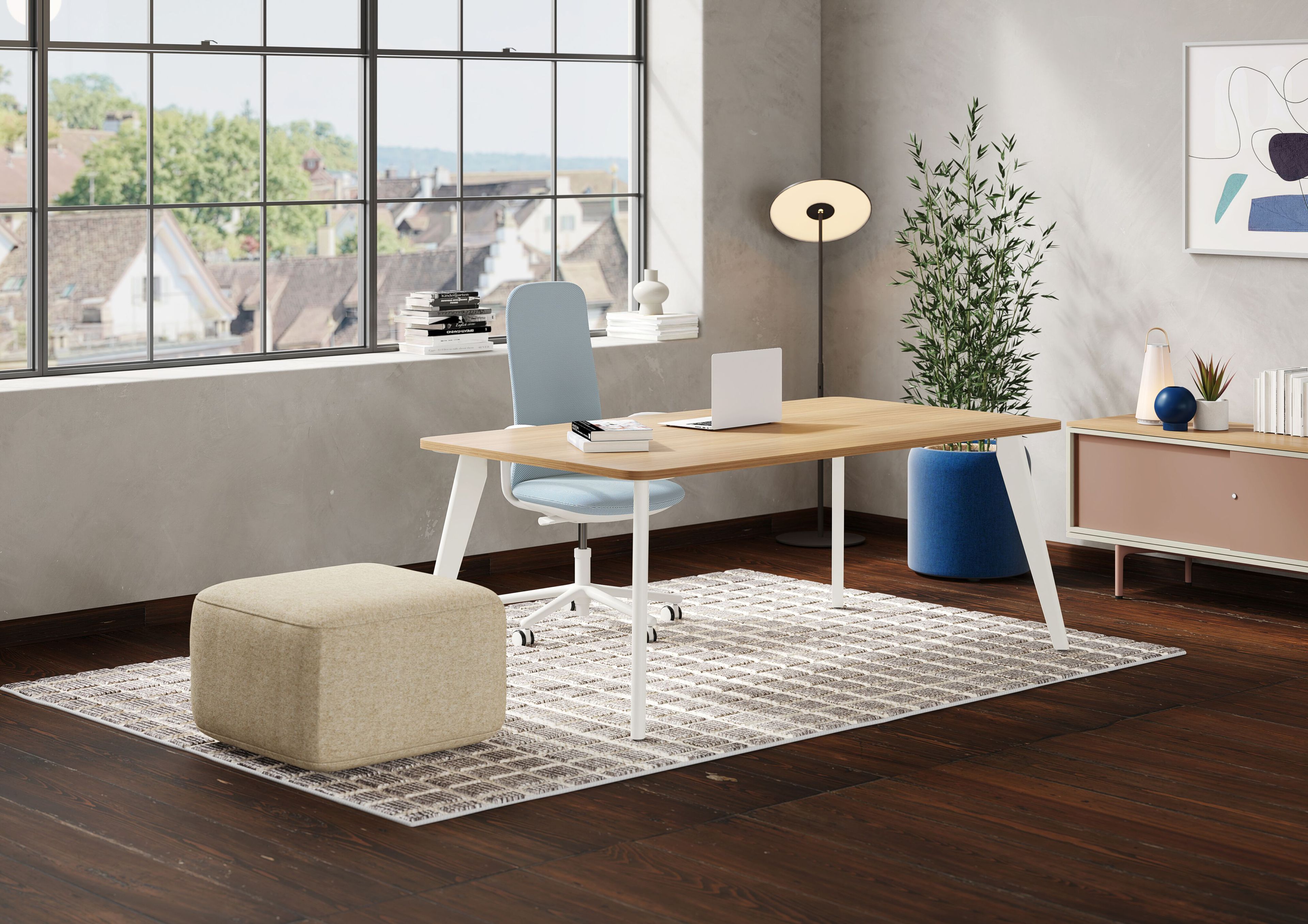 Офисное кресло с высокой спинкой Haworth NIA ARCH-00032055 - Вид №14