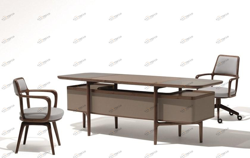 Giorgetti Прямоугольный деревянный стол sun-id-1392984