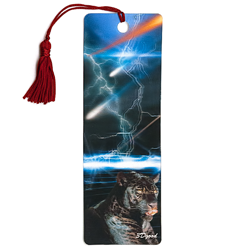 141 Закладка объемная 3D №1 Пантера Santreyd 