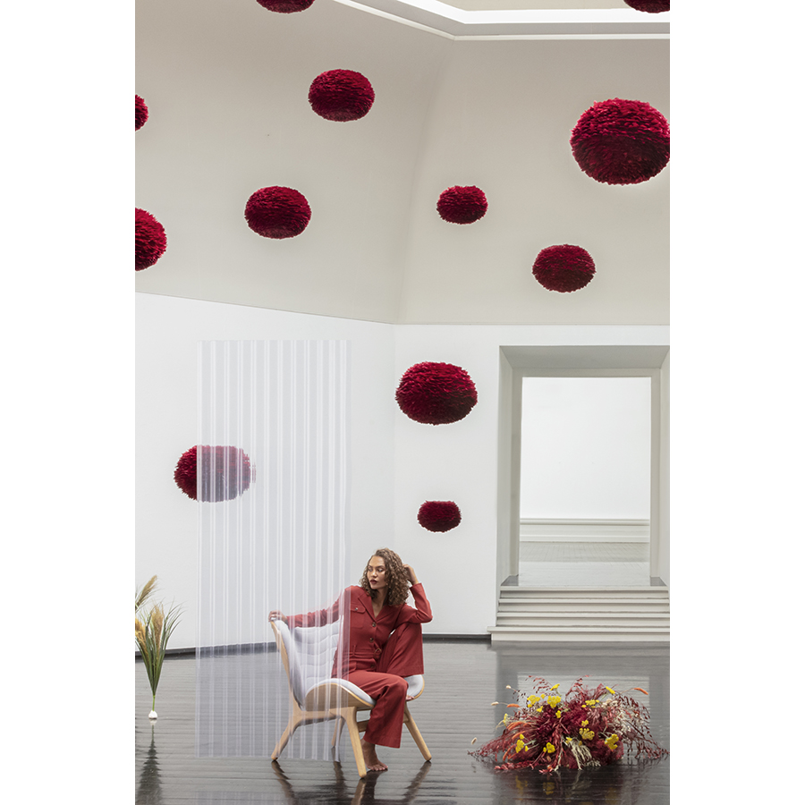 2022 Плафон , eos mini, D35 см, красный UMAGE  - Вид №2