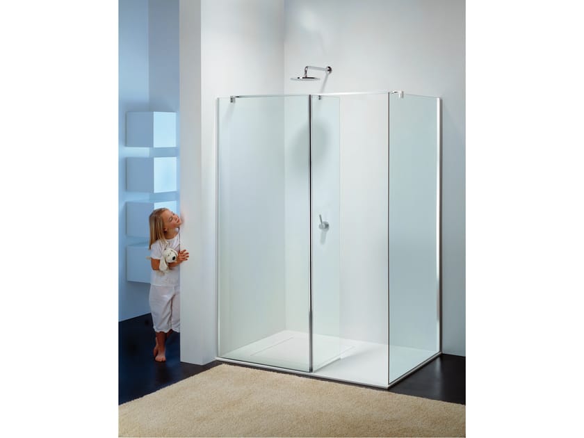 Стеклянный угловой душ Provex Industrie ARCH-00039232