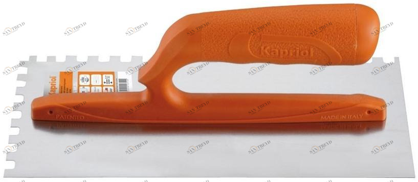 KAPRIOL Зубчатый шпатель с нейлоновой ручкой Hand tools - frattoni dentati sun-id-1402738