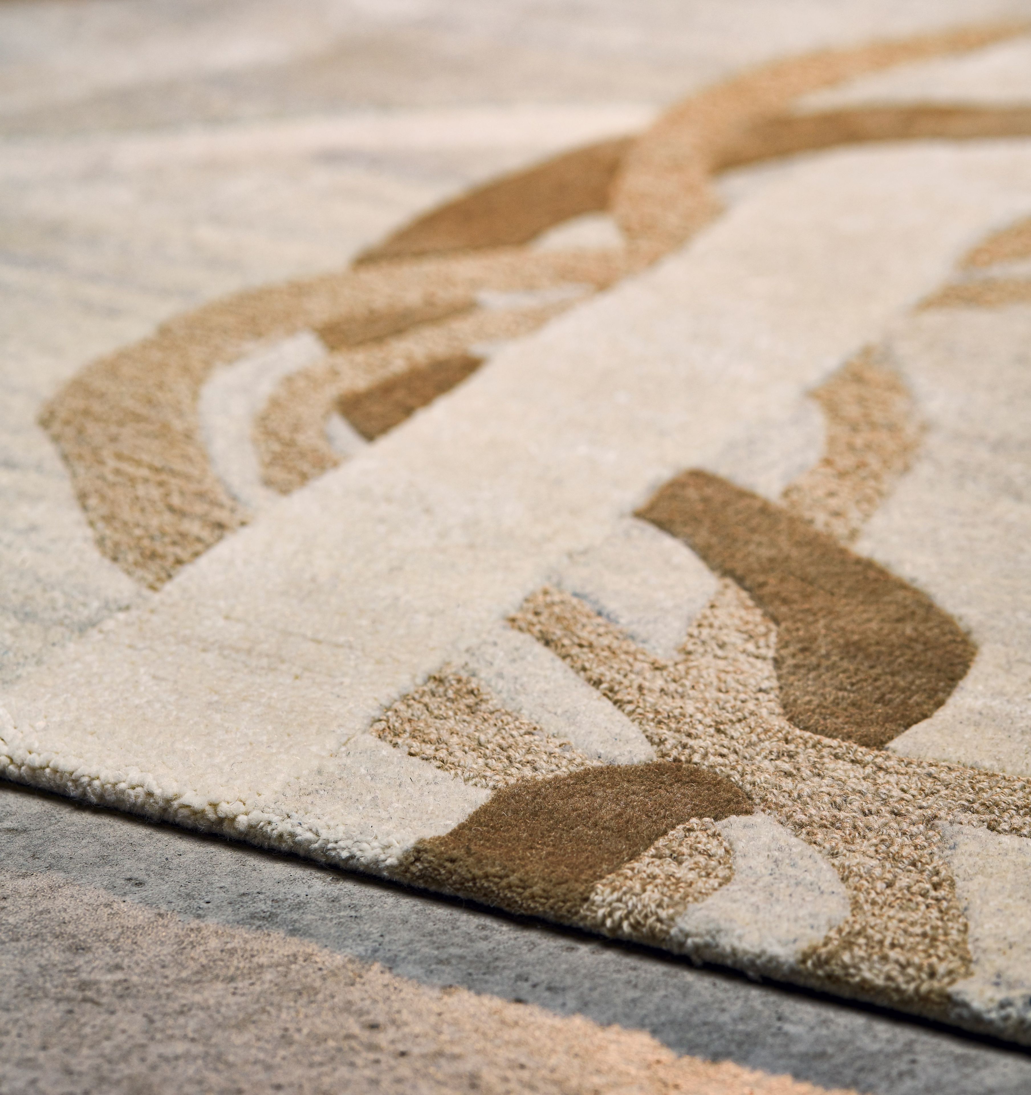 Прямоугольный ковер ручной работы из шерсти Toulemonde Bochart The Designers ARCH-00112036 - Вид №4