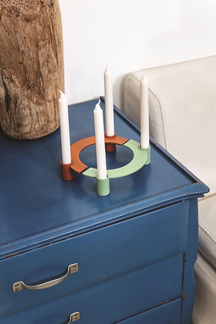 FORMAE Подсвечник из стали с порошковым покрытием Roommate sun-id-1508205 - Вид №8