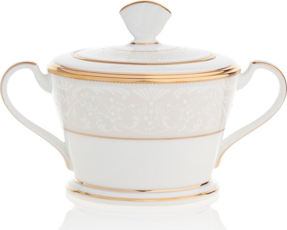 32092 Noritake Сахарница Noritake "Белый дворец" 300мл Фарфор костяной 