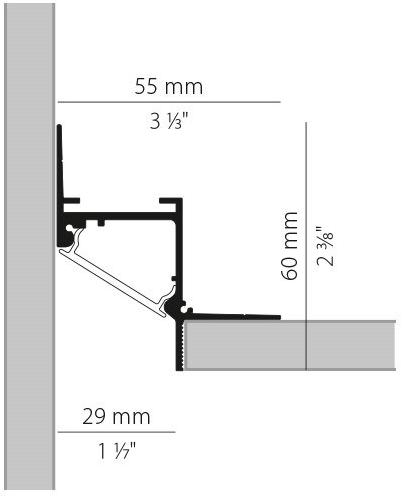 PANZERI Линейный световой профиль из экструдированного алюминия для светодиодных модулей Corner sun-id-1492454 - Вид №2