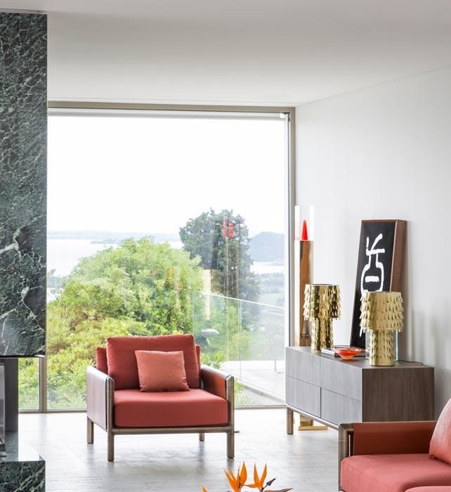 GHIDINI1961 Кресло с подлокотниками Frame sun-id-1376762 - Вид №8