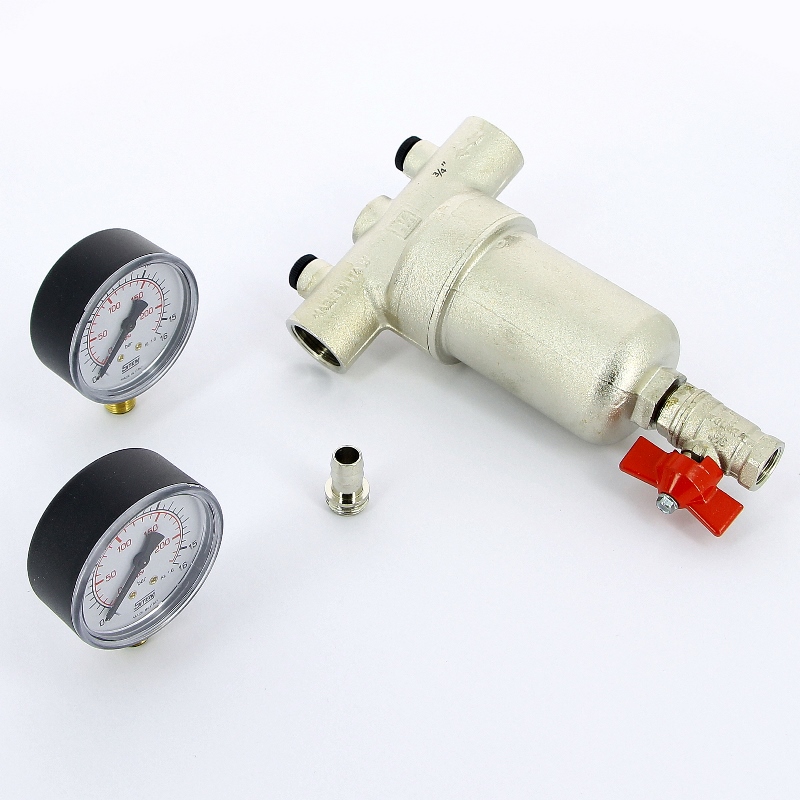 Фильтр промывной с двумя маноментрами ITAP 3/4" 18934 - Вид №5