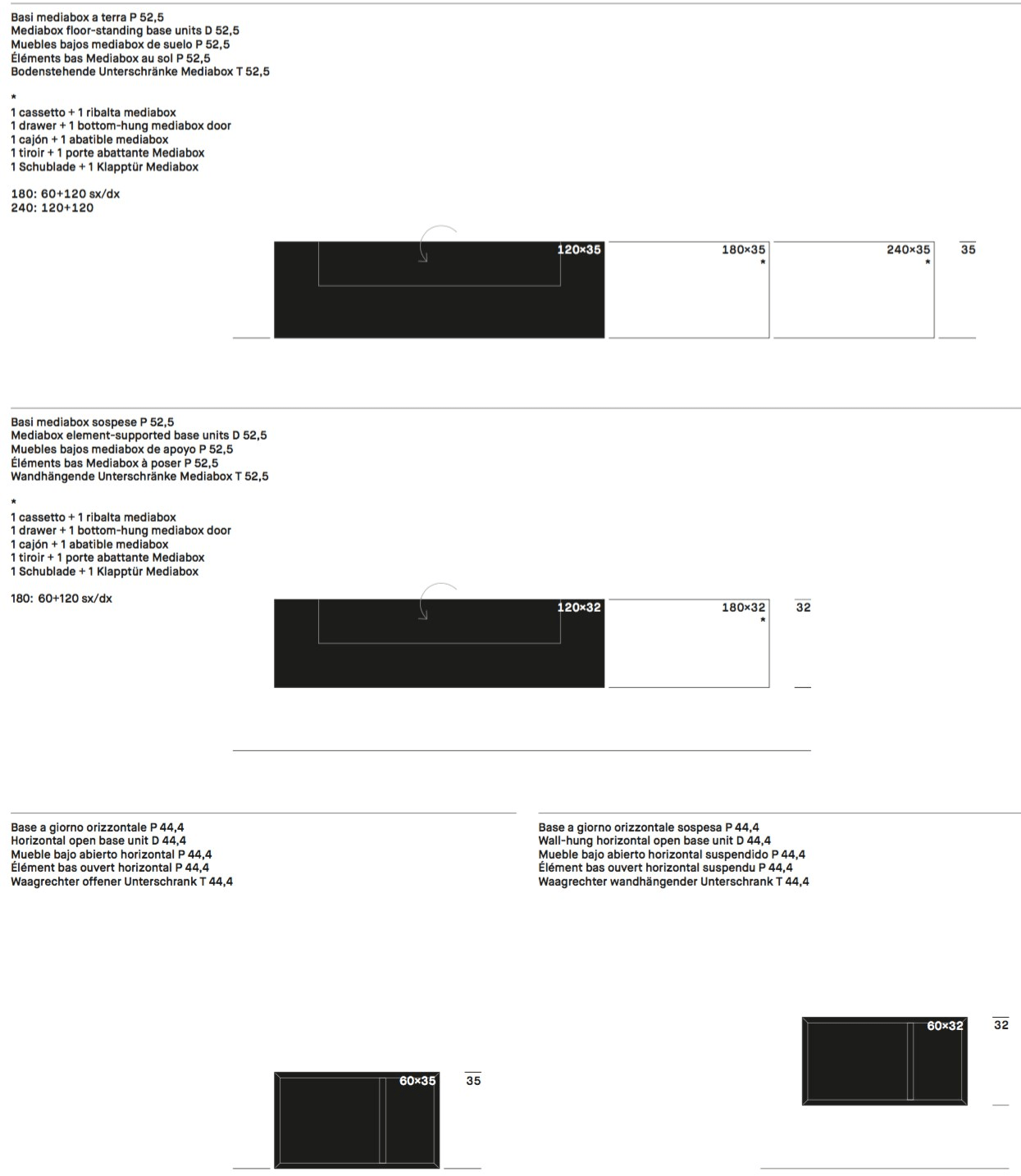 ZANETTE Модульная лакированная стенка для хранения Day moove sun-id-1350164 - Вид №8