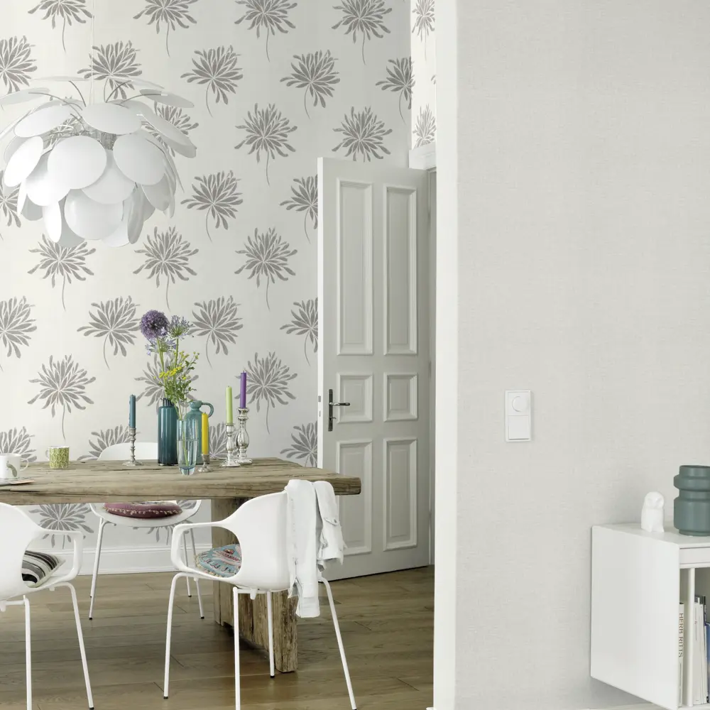 Обои флизелиновые Rasch Andywandy белые 0.53 м 649116 STLM-2206217 - Вид №3