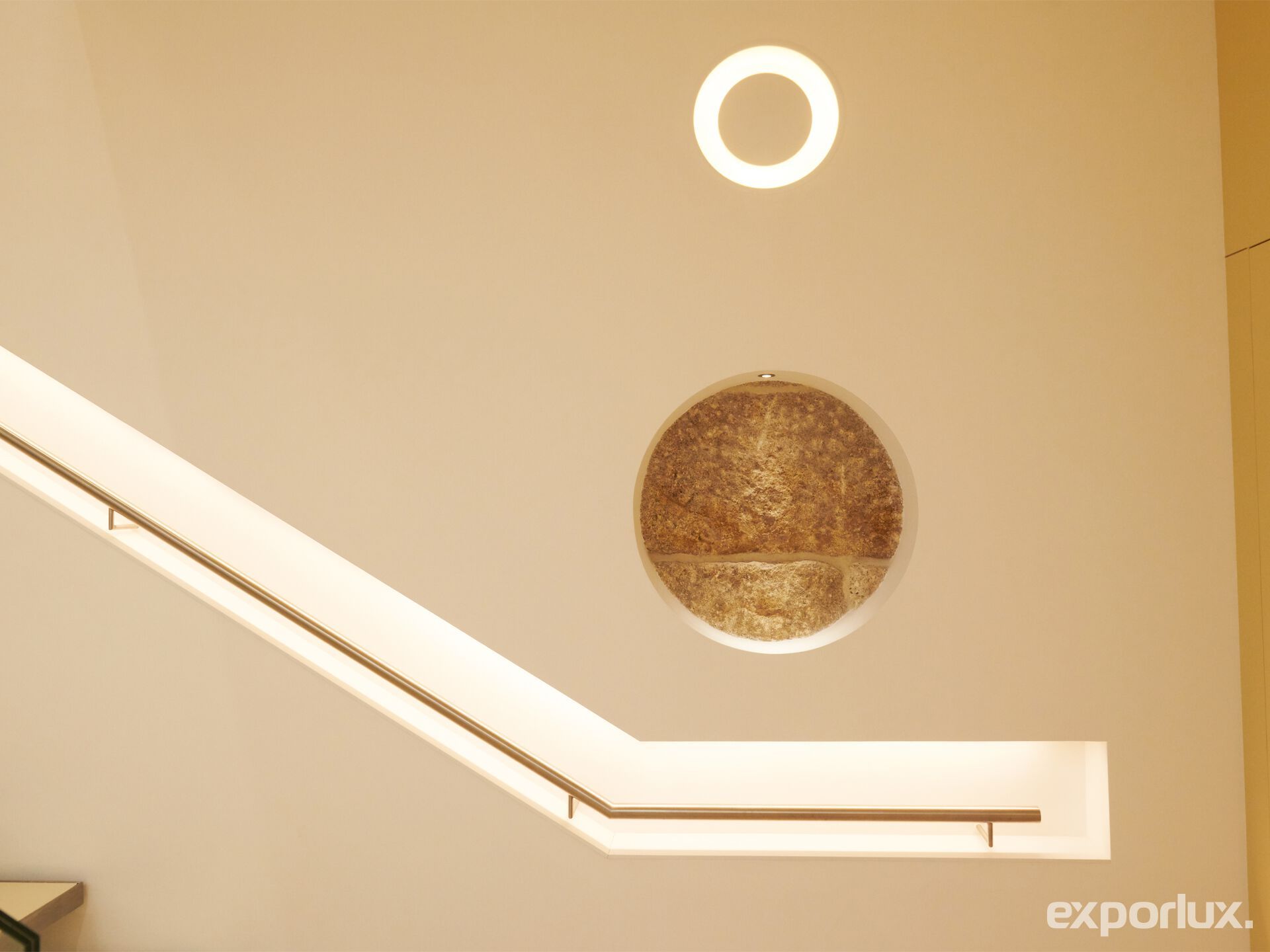 Утопленный термокрытый алюминиевый настенный светильник Exporlux ECLIPSE TP SL ARCH-00022881 - Вид №1