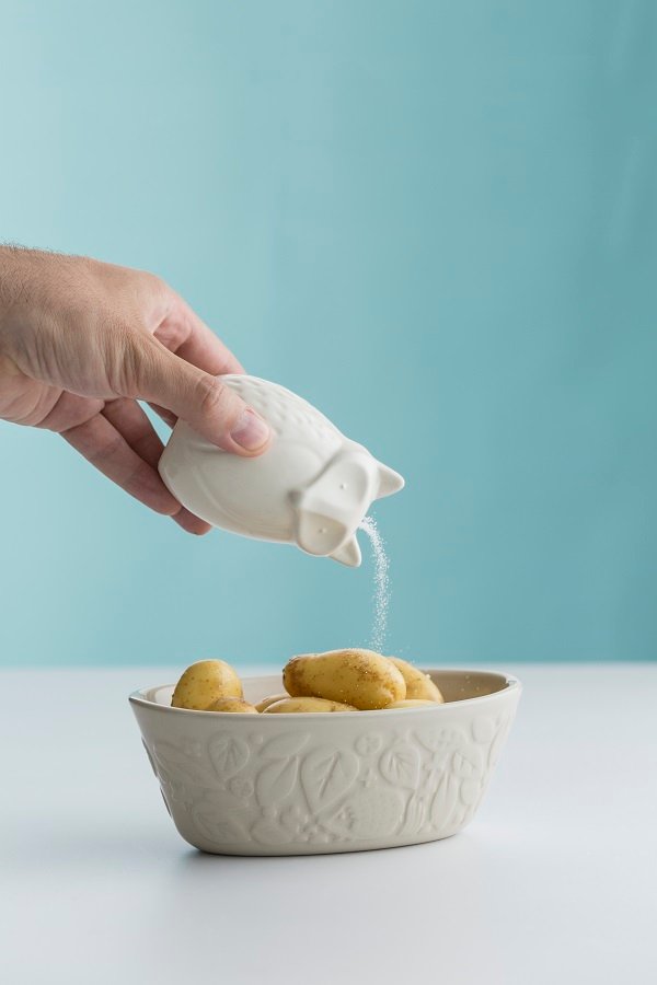 Солонка керамическая 10 см белая In the Forest Fox MASON CASH ДИЗАЙНЕРСКИЕ 00-3870444 Белый  - Вид №2