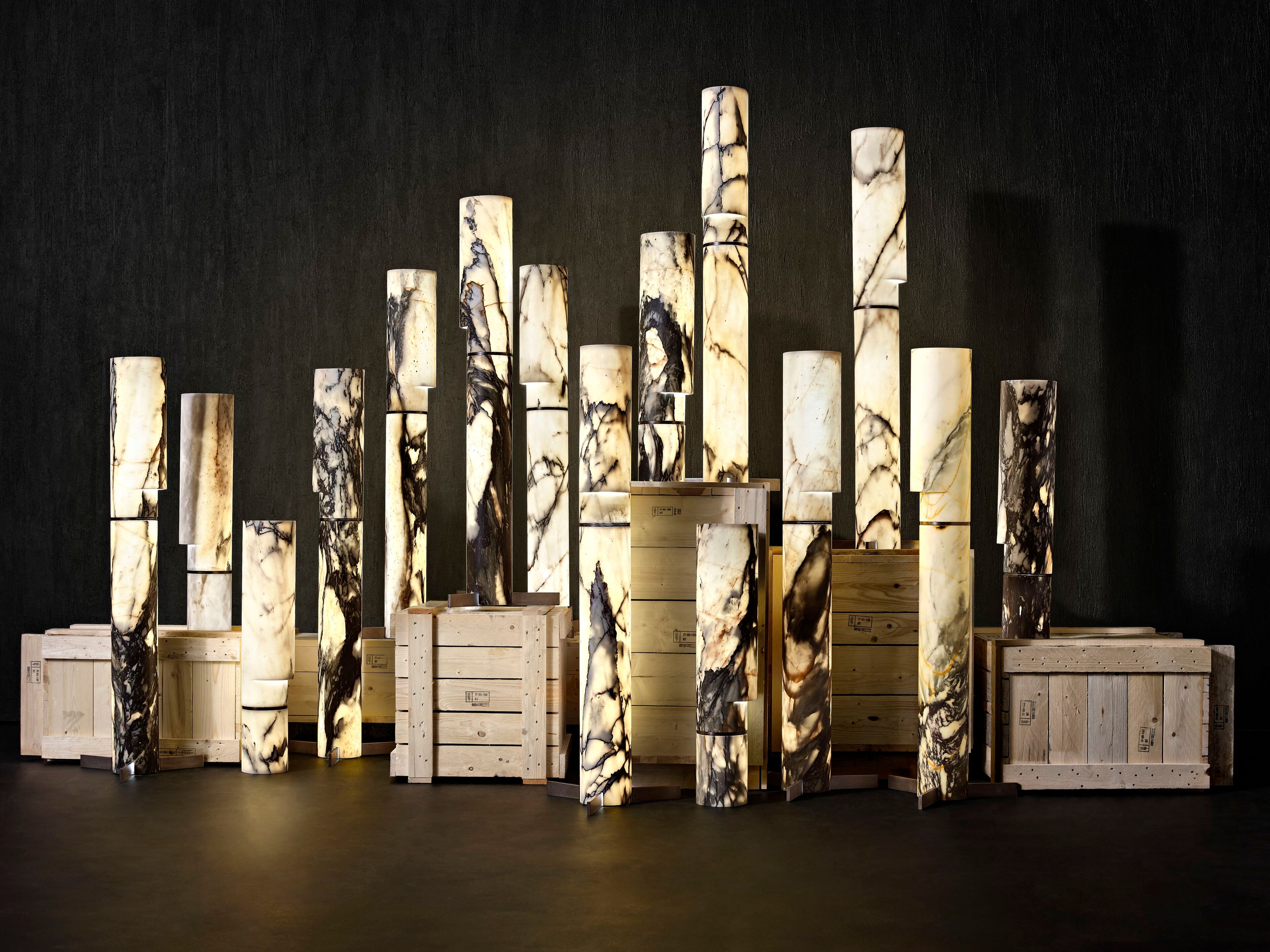 Настольная лампа из оникса Henge тест ARCH-00083707 - Вид №3