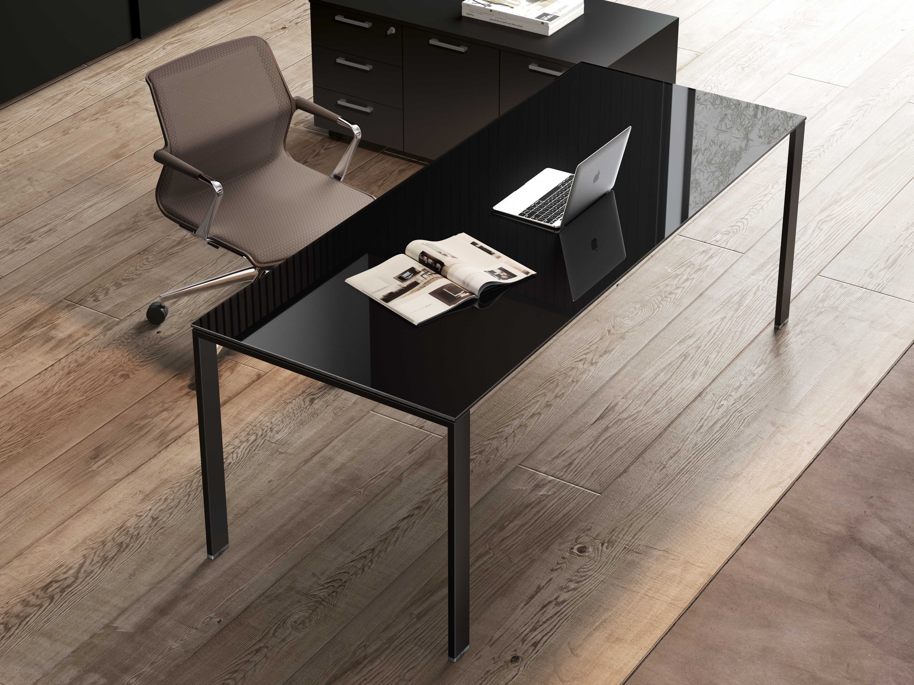 Стол / Стол для совещаний со стеклянной столешницей About Office Funny ARCH-00113802