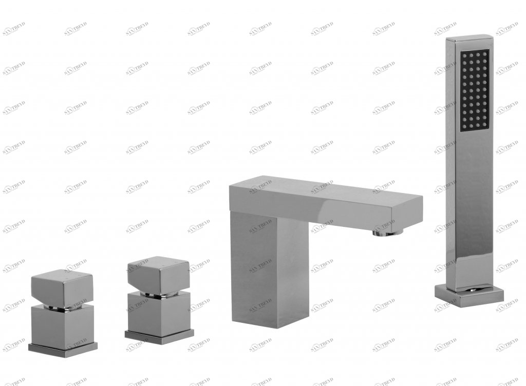 Смеситель на борт ванны Cezares MOLVENO-BVD-01-Cr 
