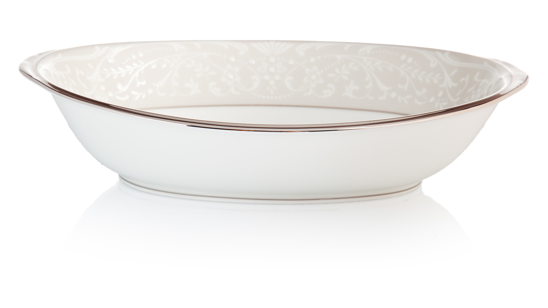10676105 Noritake Сервиз столовый Noritake Серебряный дворец на 6 персон 21 предмет, фарфор Фарфор костяной  - Вид №4