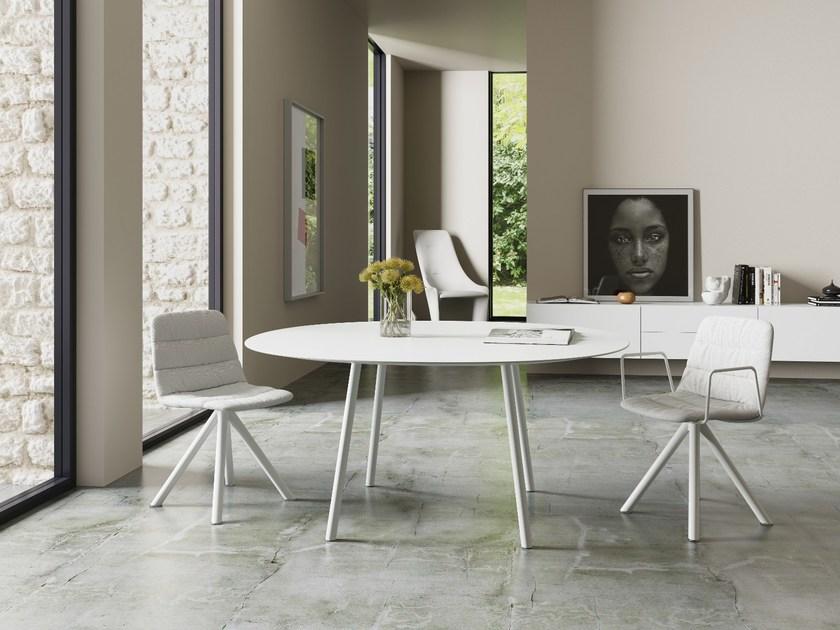 Viccarbe Мягкое вращающееся кресло на жердочке Maarten sun-id-1352641 - Вид №8