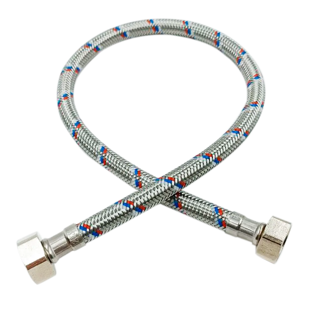 Гибкая подводка РОСТЕРМ для водоснабжения 1/2" 100 см 89409385 STLM-1574343 - Вид №1